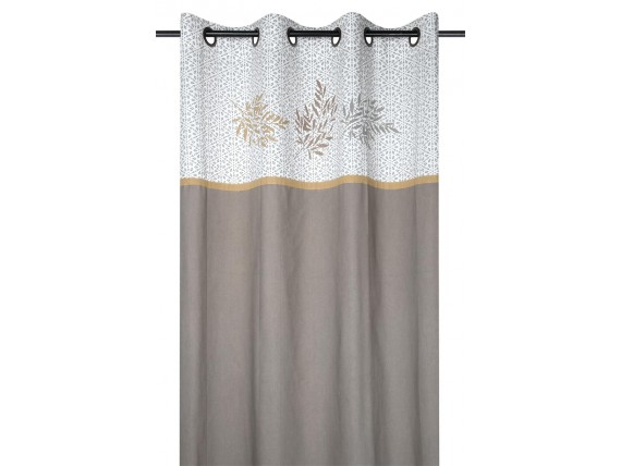 Rideau taupe Boden 140 x 260 cm - Lovely Casa